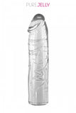 Godemichet droit cristal 17,2 cm - Pure Jelly